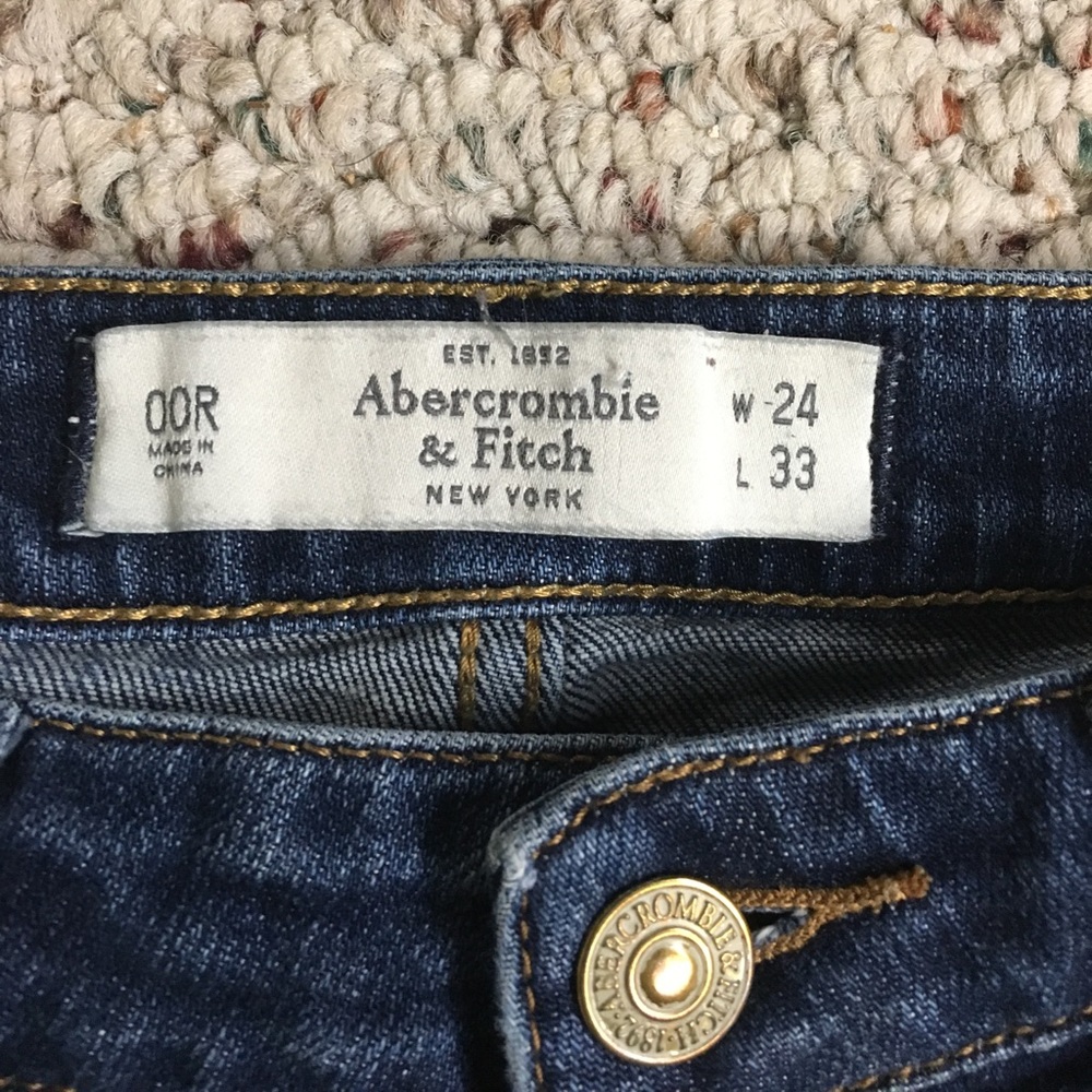 Abercrombie and Fitch Distressed Jeans